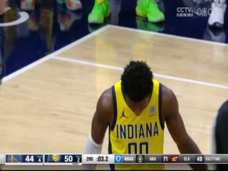 NBA常規(guī)賽 勇士VS步行者 20250111