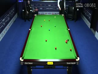 斯諾克世界公開(kāi)賽16進(jìn)8 艾利奧特·斯萊瑟5-2丹尼爾·威爾斯 20240321