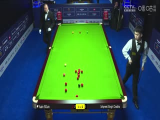 斯諾克世界公開賽第一輪 伊·辛格·查達3-5袁思俊 20240318