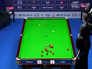 斯諾克世界公開賽16進(jìn)8 侯賽因·瓦菲5-4羅尼·奧沙利文 20240321