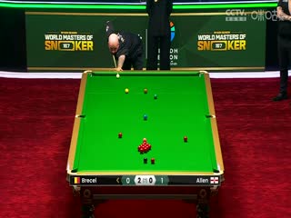 2024斯諾克利雅得世界大師賽決賽 馬克·艾倫2-4布雷切爾 20240306（黑8）