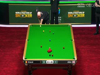 2024斯諾克利雅得世界大師賽決賽 馬克·艾倫2-4布雷切爾 20240306
