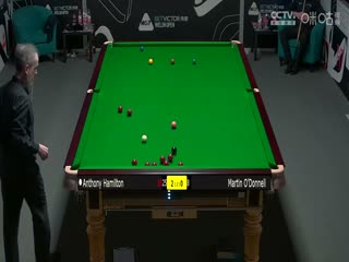 斯諾克威爾士公開賽 安東尼·漢密爾頓2-4馬丁·奧唐奈 20240215