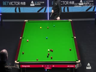 斯諾克威爾士公開(kāi)賽 張安達(dá)1-4杰克·瓊斯 20240214