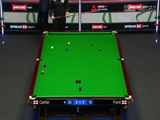 2024斯諾克球員錦標(biāo)賽 湯姆·福德2-6阿里·卡特 20240220