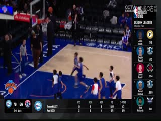 NBA常規(guī)賽 步行者VS尼克斯 20240211