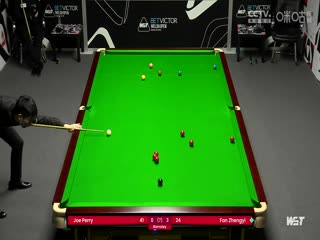 2024斯諾克威爾士公開(kāi)賽資格賽 喬·佩里2-4范爭(zhēng)一 20240127