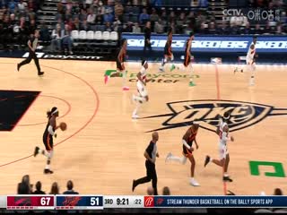 NBA常規(guī)賽 猛龍VS雷霆 20240205