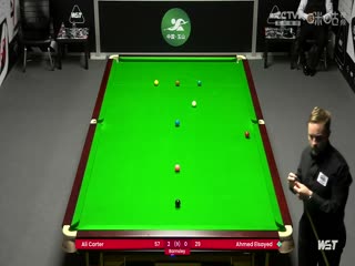 2024斯諾克世界公開賽資格賽 阿里·卡特5-1阿邁德·阿里·埃爾薩伊德 20240123