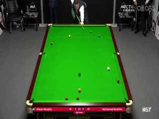 2024斯諾克世界公開(kāi)賽資格賽 肖恩·墨菲5-0默罕默德·易卜拉欣 20240123