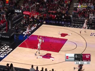 NBA常規(guī)賽 火箭VS公牛 20240111