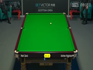 2023斯諾克蘇格蘭公開賽 馬克·戴維斯1-4安德魯·希金森 20231213