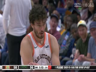 NBA常規(guī)賽 馬刺VS鵜鶘 20231202