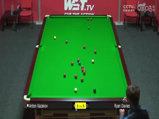 斯諾克 安東·卡扎科夫1-6瑞恩·戴維斯 20231118