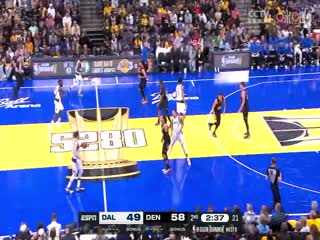 NBA常規(guī)賽 獨(dú)行俠VS掘金 20231104