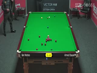 斯諾克蘇格蘭公開賽資格賽 艾哈邁德·埃爾賽義德0-4本·米爾滕斯 20231101