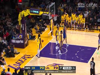 NBA季前賽 勇士VS湖人 20231014