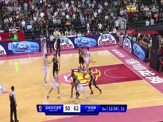 CBA常規(guī)賽第6輪 深圳馬可波羅VS廣州龍獅 20231104（李嘉偉）