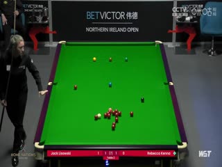 斯諾克 杰克·利索夫斯基4-1麗貝卡·肯納 20231022