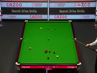 斯諾克 丁俊暉4-3劉宏宇 20230927（李照）