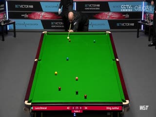 斯諾克 丁俊暉4-3布雷切爾 20231005