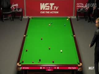 斯諾克 阿里·卡特6-2艾倫·泰勒 20230922