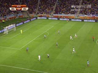 南非世界杯 小組賽-A組 烏拉圭(南美洲) VS (歐洲)法國(國俄雙語)