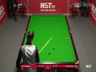 斯諾克 約翰·希金斯5-1迪倫·埃默里 20230905（李照）