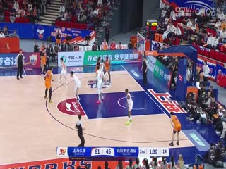 CBA常規(guī)賽第15輪 上海久事VS四川豐谷酒業(yè) 20241209