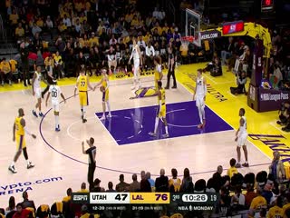 NBA常規(guī)賽 爵士VS湖人 20250211