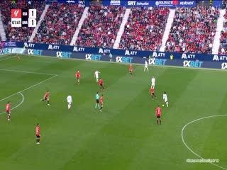 西甲聯(lián)賽 奧薩蘇納VS皇家馬德里 20250215