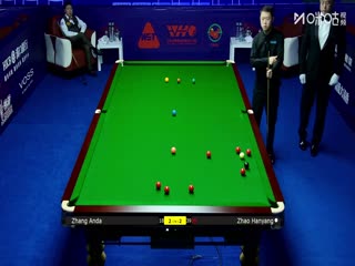2025斯諾克武漢公開賽延期資格賽及64進(jìn)32 趙瀚洋3-5張安達(dá) 20250824