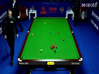 2025斯諾克武漢公開賽64進32 馬克·艾倫5-1扎克·舒爾第 20250825