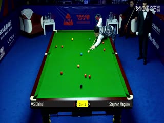 2025斯諾克武漢公開賽16進(jìn)8 斯佳輝5-2斯蒂芬·馬奎爾 20250827