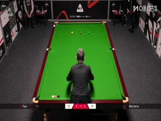 斯諾克西安大獎(jiǎng)賽資格賽（128進(jìn)64輪次） 范爭(zhēng)一5-1本·默滕斯 20250901