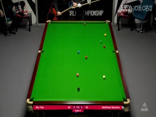 24-25賽季斯諾克世錦賽資格賽Day10 馬修·史蒂文斯5-4吳宜澤（第一階段） 20250417