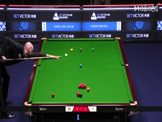 2025斯諾克英格蘭公開賽 米歇爾·曼恩4-3伊安·伯恩斯 20250912