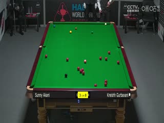 斯諾克世錦賽資格賽128進(jìn)96 阿卡尼·宋沙瓦5-2克雷什·古爾巴克薩尼（第一階段） 20250407