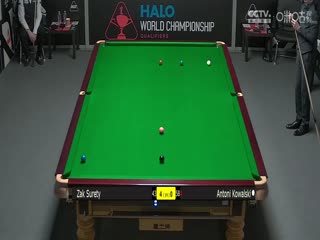 斯諾克世錦賽資格賽128進(jìn)96及96進(jìn)64 扎克·舒爾第8-1安東尼·科瓦爾斯基（第一階段） 20250409