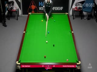 斯諾克世錦賽資格賽128進96 本·米爾滕斯6-2丹尼爾·沃莫斯利（第一階段） 20250407