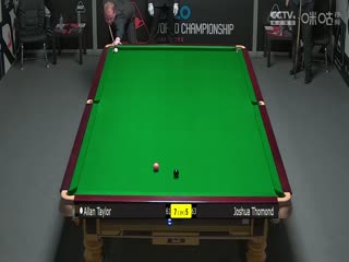 斯諾克世錦賽資格賽128進(jìn)96 艾倫·泰勒10-7約書亞·索蒙德（第二階段） 20250408