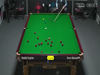 斯諾克世錦賽資格賽128進(jìn)96及96進(jìn)64 穆斯塔法·多爾格姆7-10西蒙·布萊克威爾（第二階段） 20250409