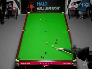斯諾克世錦賽資格賽128進96 阿特米吉斯·齊津斯2-7迪倫·埃默里（第一階段） 20250407