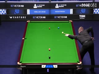 2025斯諾克英格蘭公開賽 斯蒂芬·馬奎爾2-4亞倫·希爾 20250917