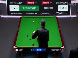 斯諾克巡回錦標(biāo)賽四分之一決賽 尼爾·羅伯遜1-10塞爾比（第二階段） 20250404