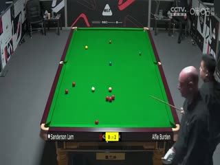 斯諾克威爾士公開賽資格賽 林杉峰4-2阿爾菲·博登 20250206