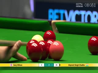 斯諾克威爾士公開賽64進(jìn)32 加里·威爾遜3-4伊什普利特·辛格·查達(dá) 20250211