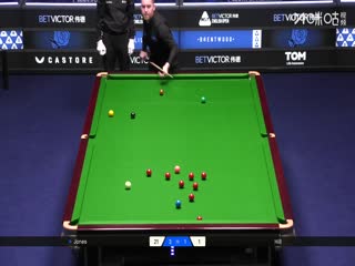 2025斯諾克英格蘭公開(kāi)賽四分之一決賽 杰克·瓊斯5-2亞倫·希爾 20250920