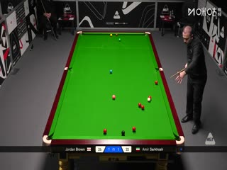 蘇格蘭公開賽資格賽 喬丹·布朗1-4阿米爾·薩克霍什 20251015