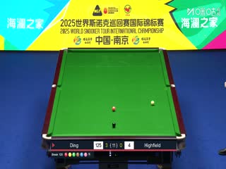 2025斯諾克國(guó)際錦標(biāo)賽32進(jìn)16 丁俊暉6-4利亞姆·海菲爾德 20251104